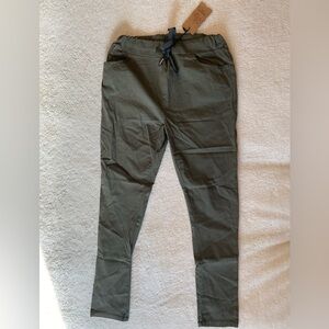 Olive green pants